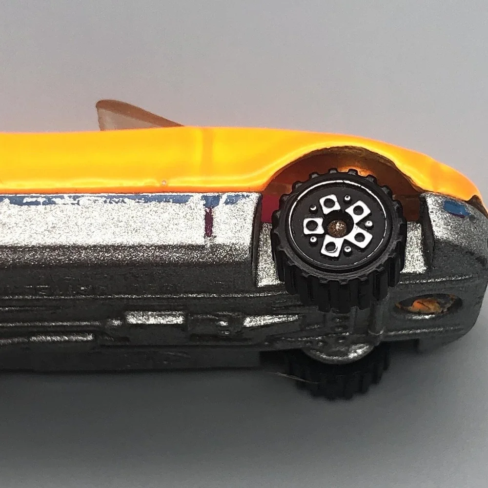 Hot Wheels Mazda Miata Sports Car Orange Pink G-Force Raceset Diecast 1/64 Scale